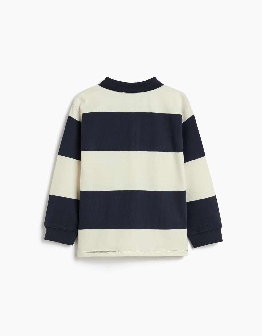 Polo Riscas, Menino, Azul Escuro 
