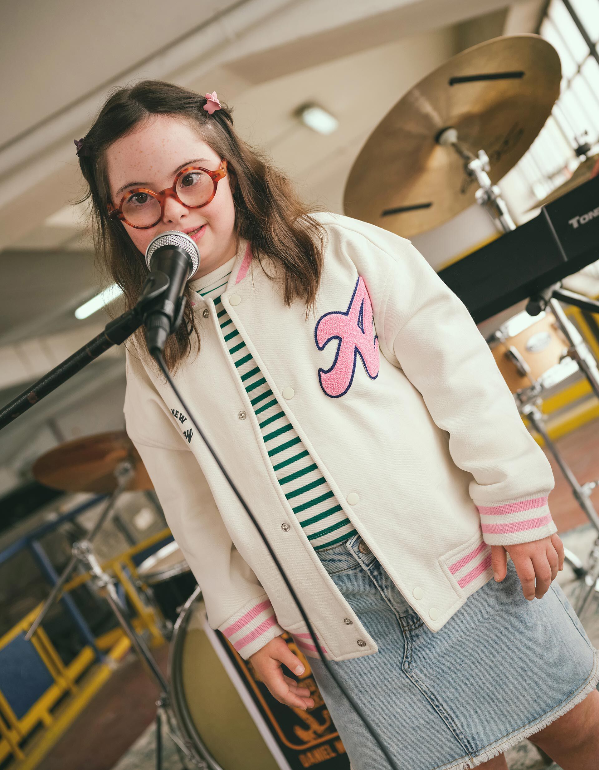 Comprar Online Casaco Bomber, Menina, Branco