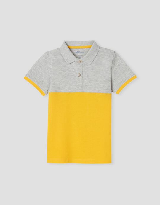 Polo Shirt, Boys, Yellow