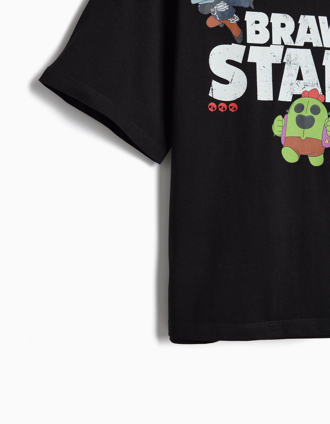 T-shirt 'Brawl Stars', Menino, Preto