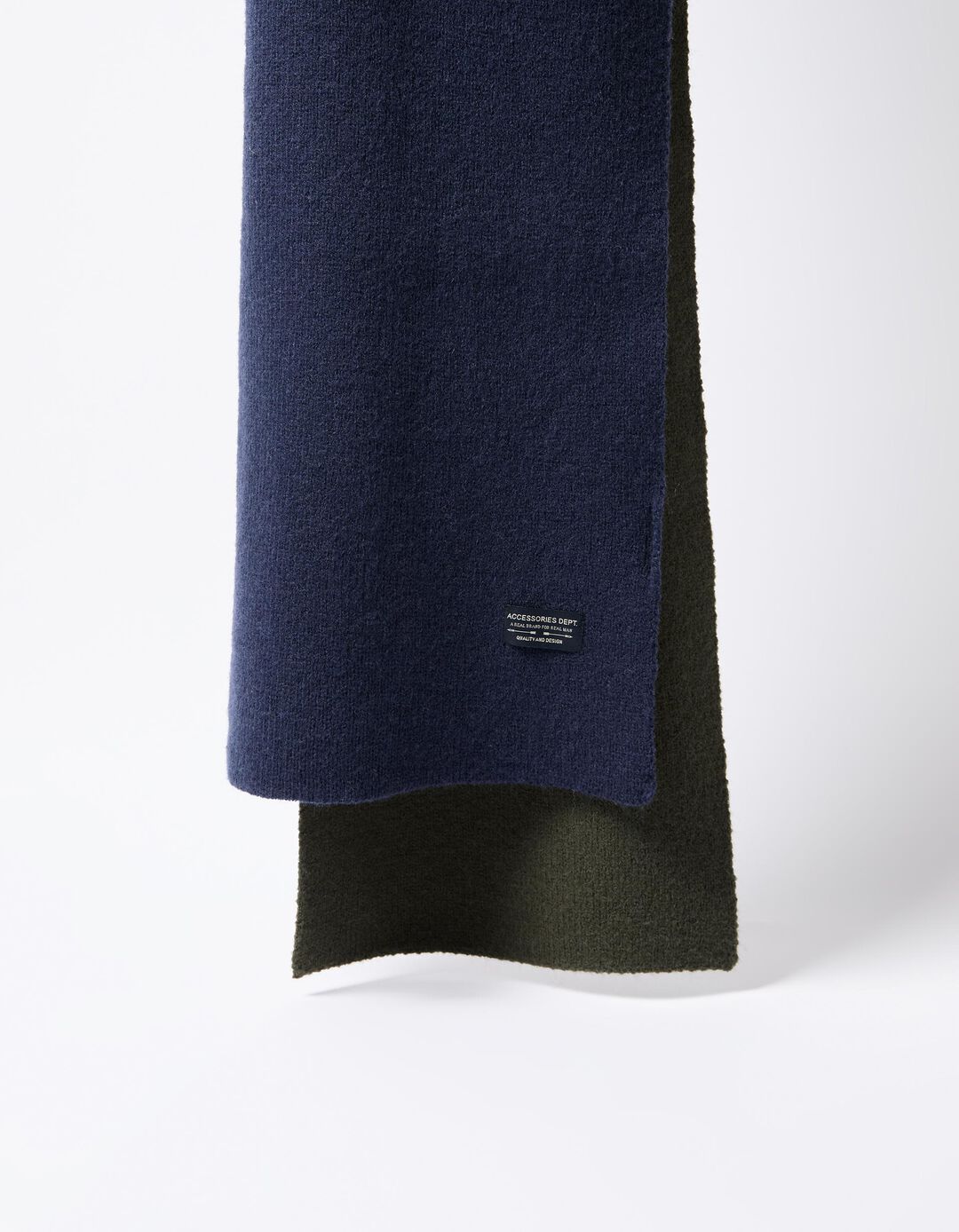 Cachecol em Malha, Homem, Verde