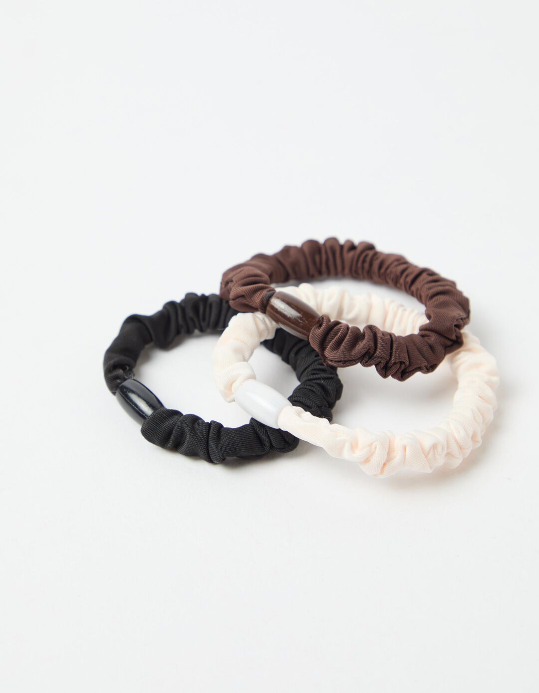 Pack 3 El&aacute;sticos Scrunchies, Mulher, Multicolor 