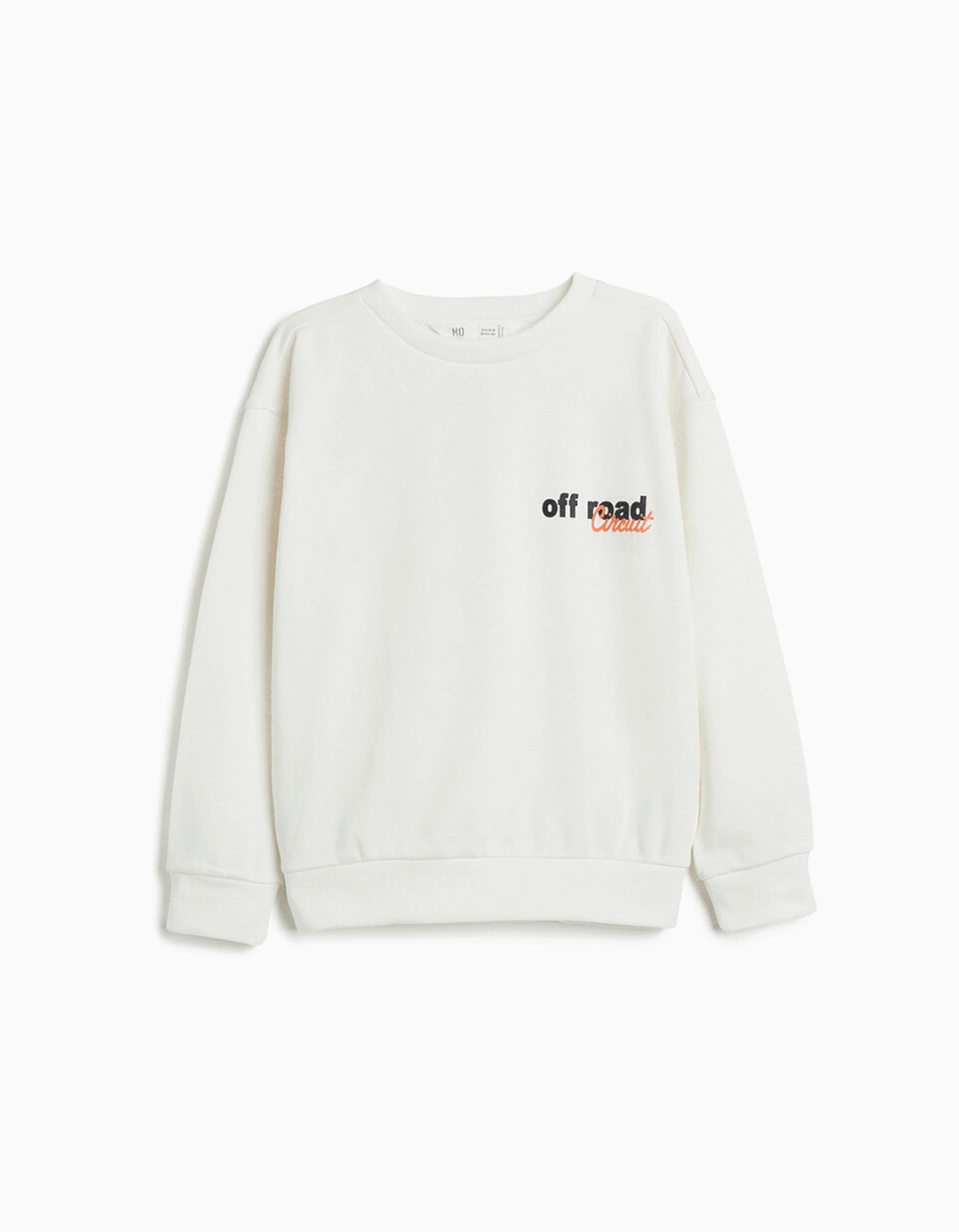 Sweatshirt de Felpa, Menino, Branco