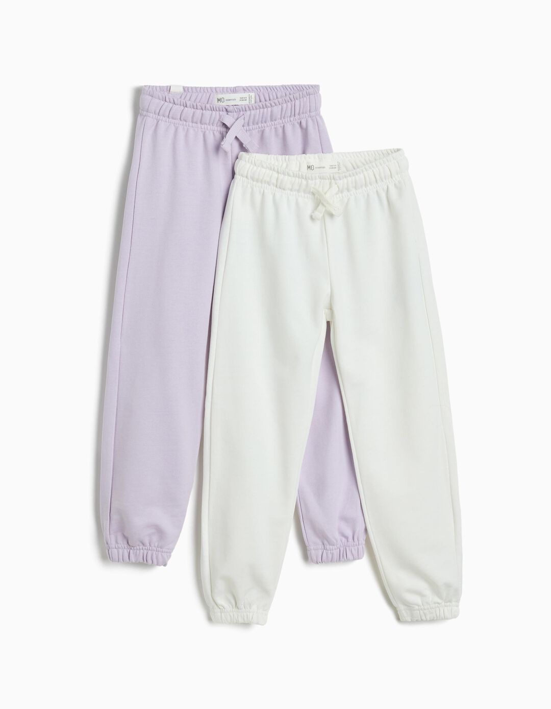 Pack 2 Joggers de Felpa, Menina, Roxo Claro