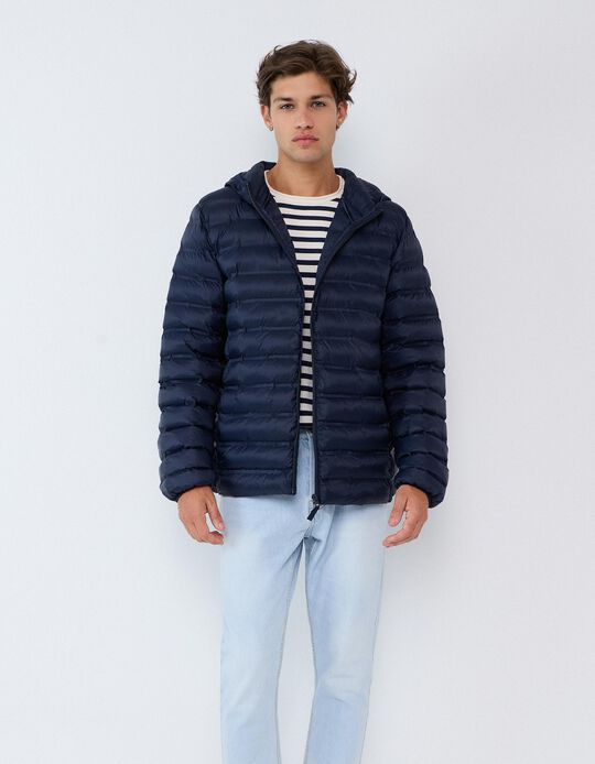 Comprar Online Casaco Acolchoado, Homem, Azul Escuro