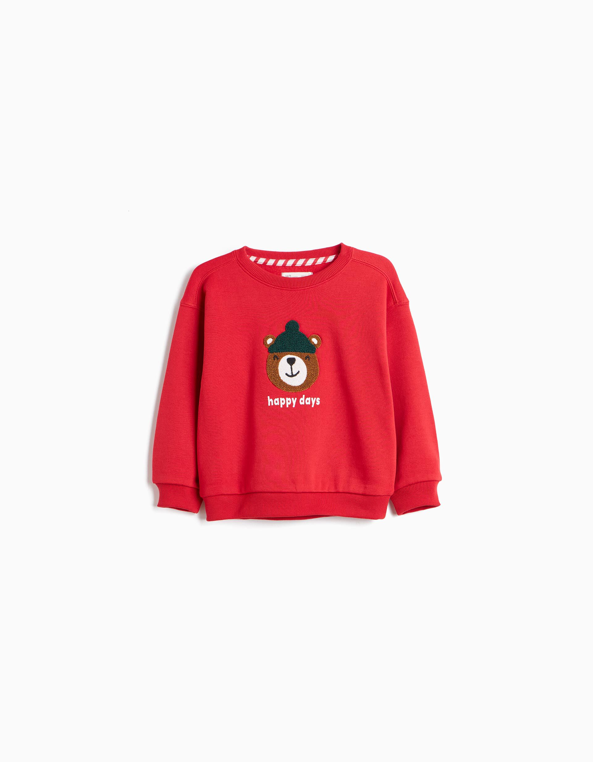 Comprar Online Sweatshirt Estampada, Menino, Vermelho