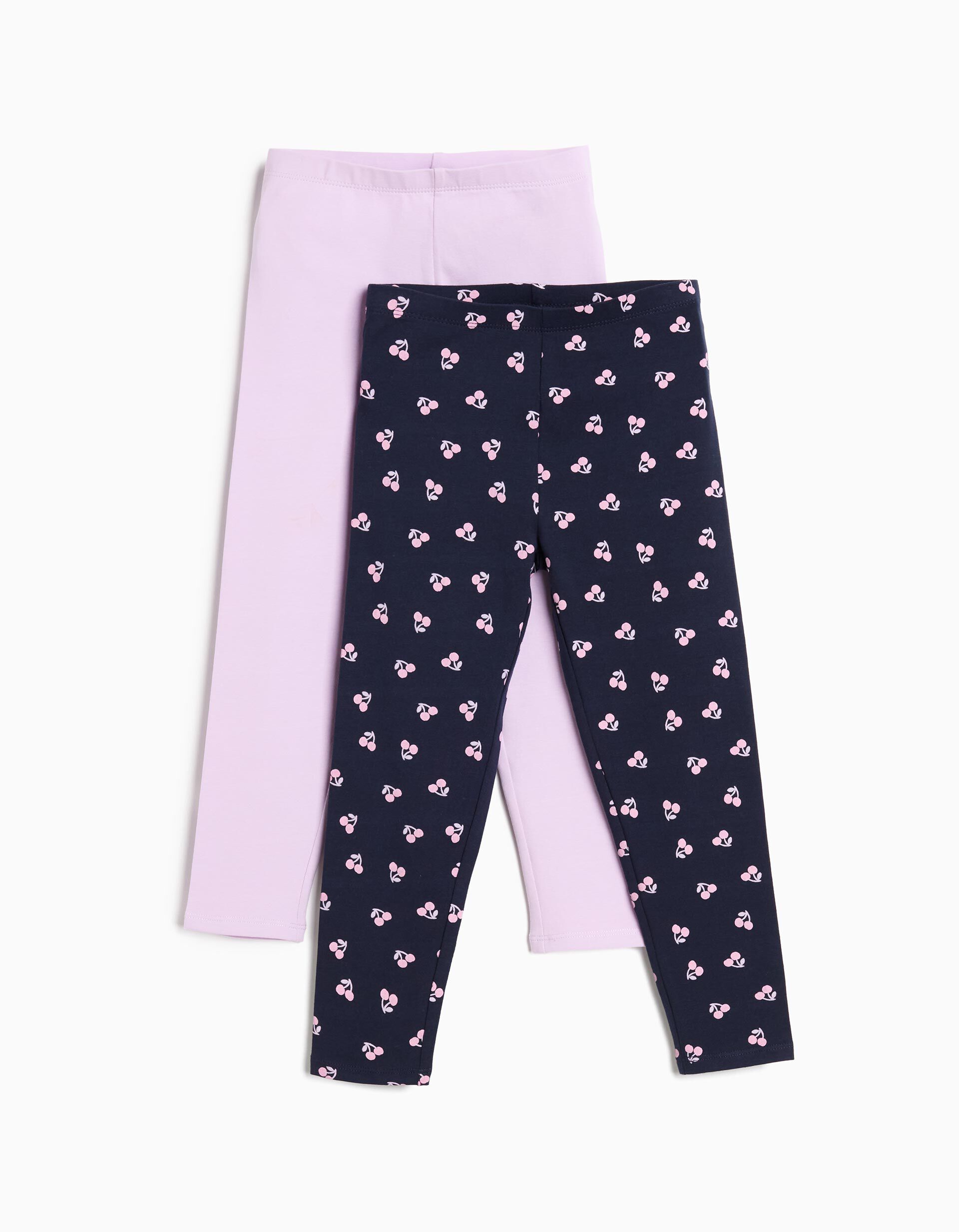 Comprar Online Pack 2 Leggings, Menina, Azul Escuro