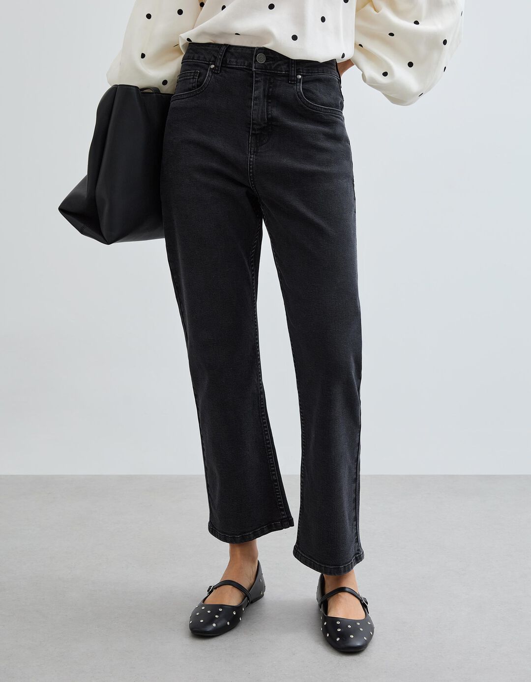 Cal&ccedil;as de Ganga 'Slim', Mulher, Preto