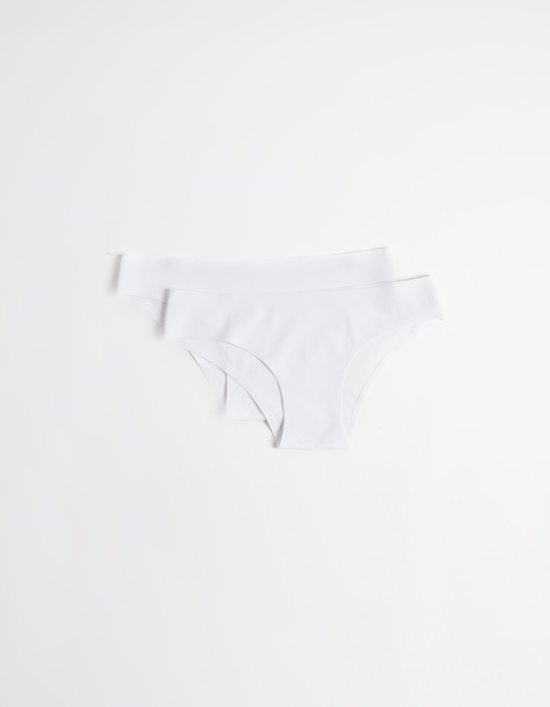 Comprar Online Pack 2 Cuecas Corte Laser, Mulher, Branco