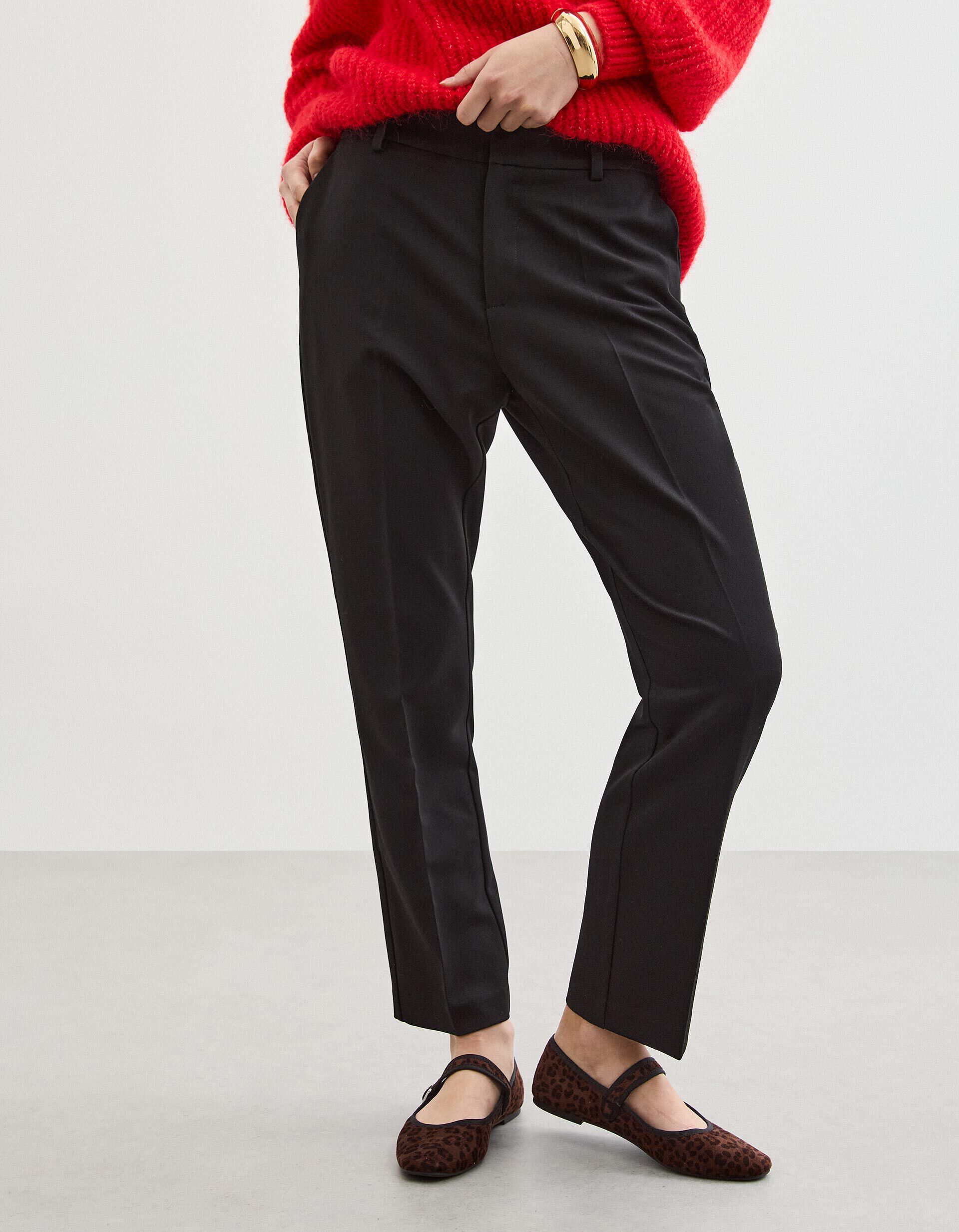 Comprar Online Cal&ccedil;as 'Tailored', Mulher, Preto