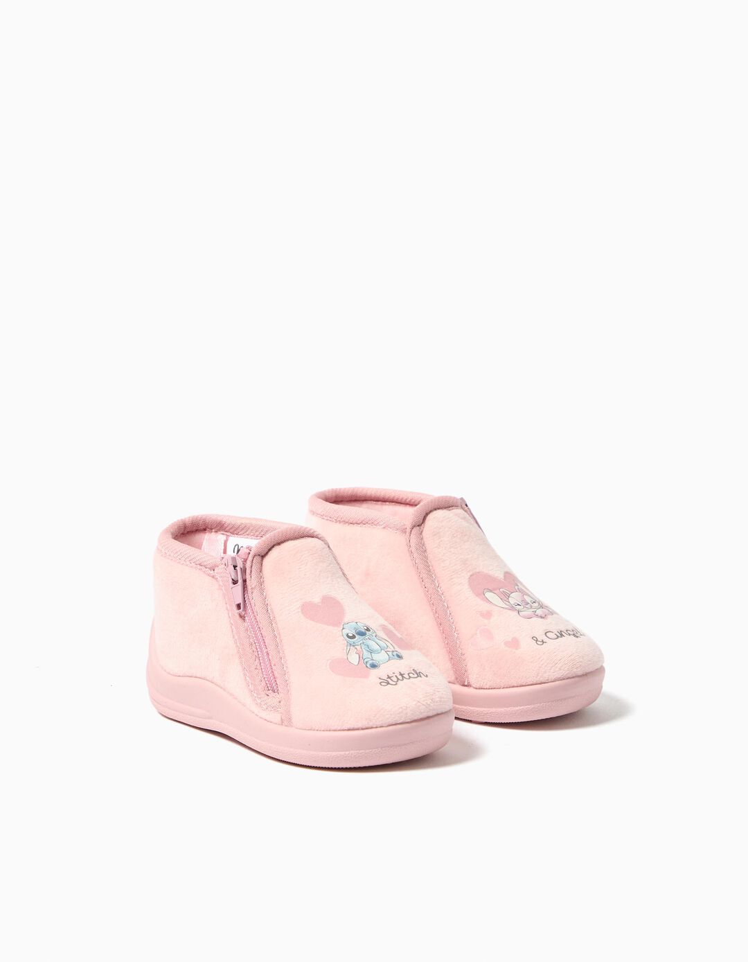 Pantufas 'Stitch' ©Disney, Menina, Rosa 