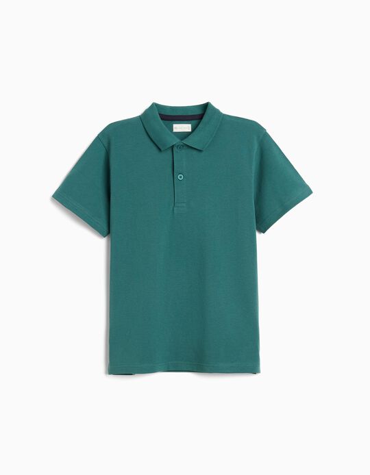 Comprar Online Polo Piquet, Homem, Verde Escuro