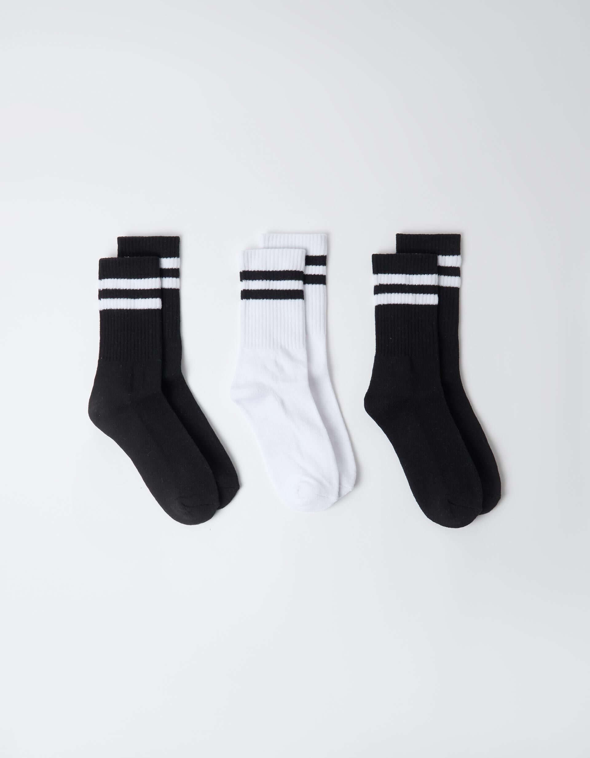Comprar Online Pack 3 Meias Desportivas, Mulher, Preto