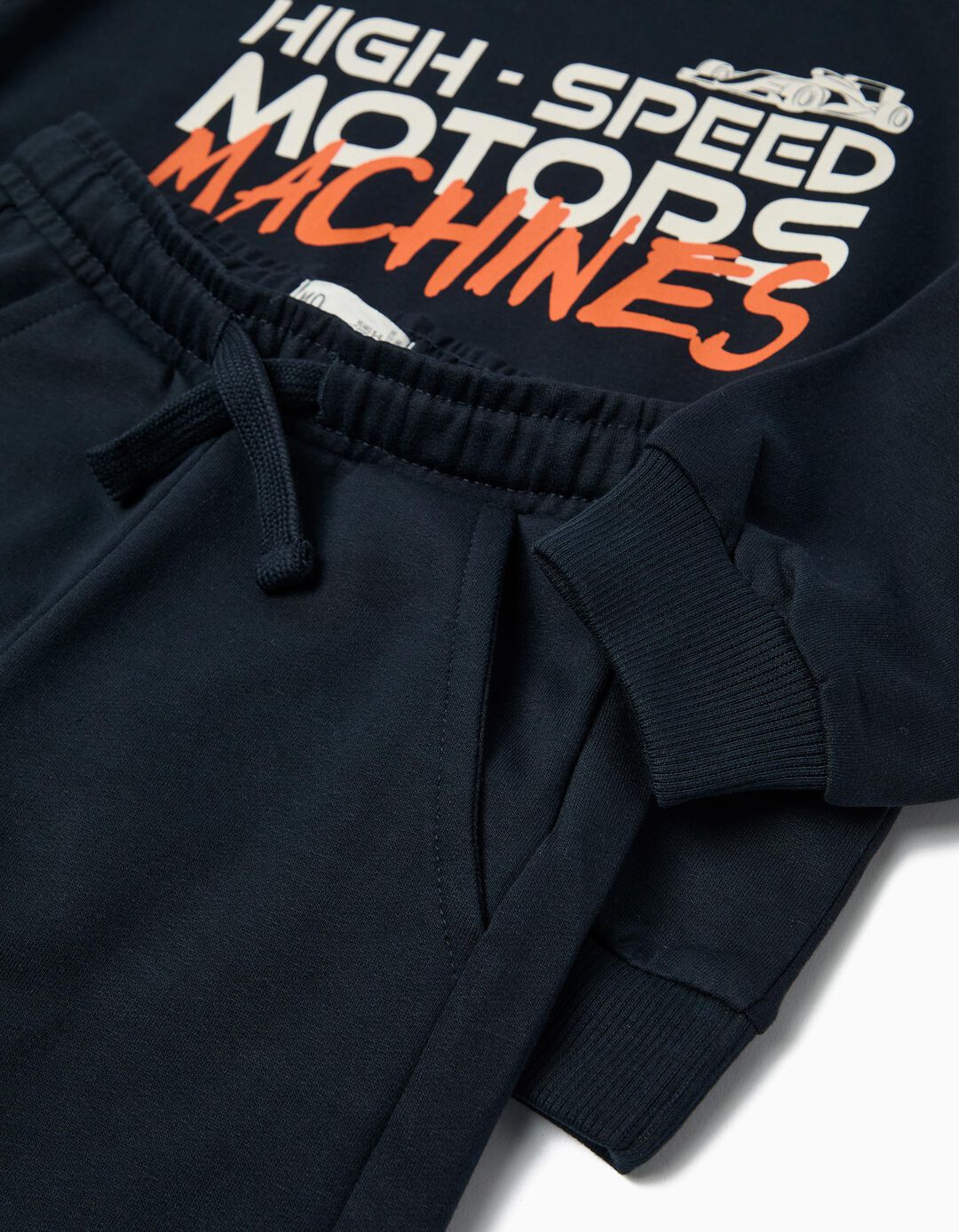Conjunto de Jogging, Menino, Cinzento Escuro