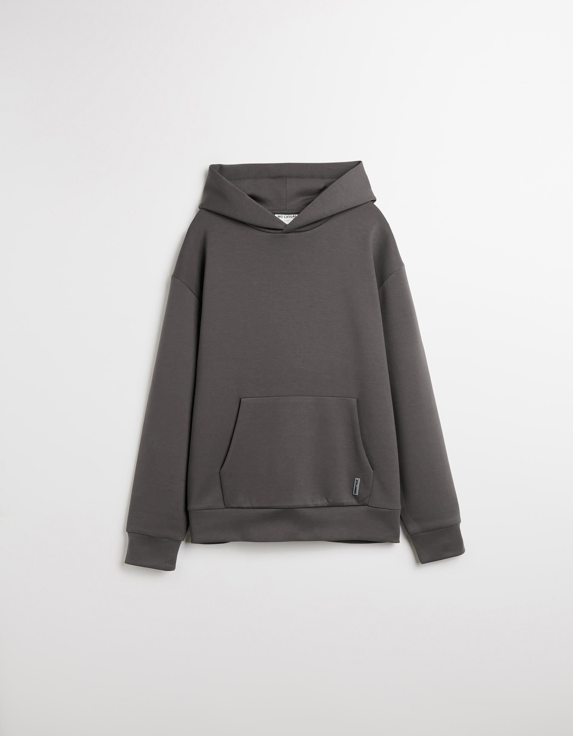 Comprar Online Sweatshirt de Felpa Capuz, Homem, Cinzento Escuro