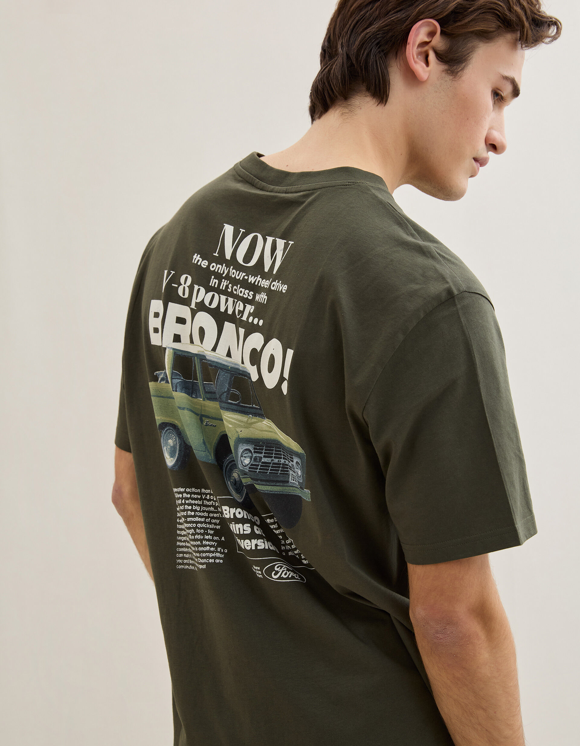 Comprar Online T-shirt, Homem, Verde Escuro