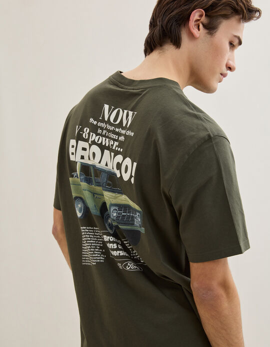 Comprar Online T-shirt, Homem, Verde Escuro