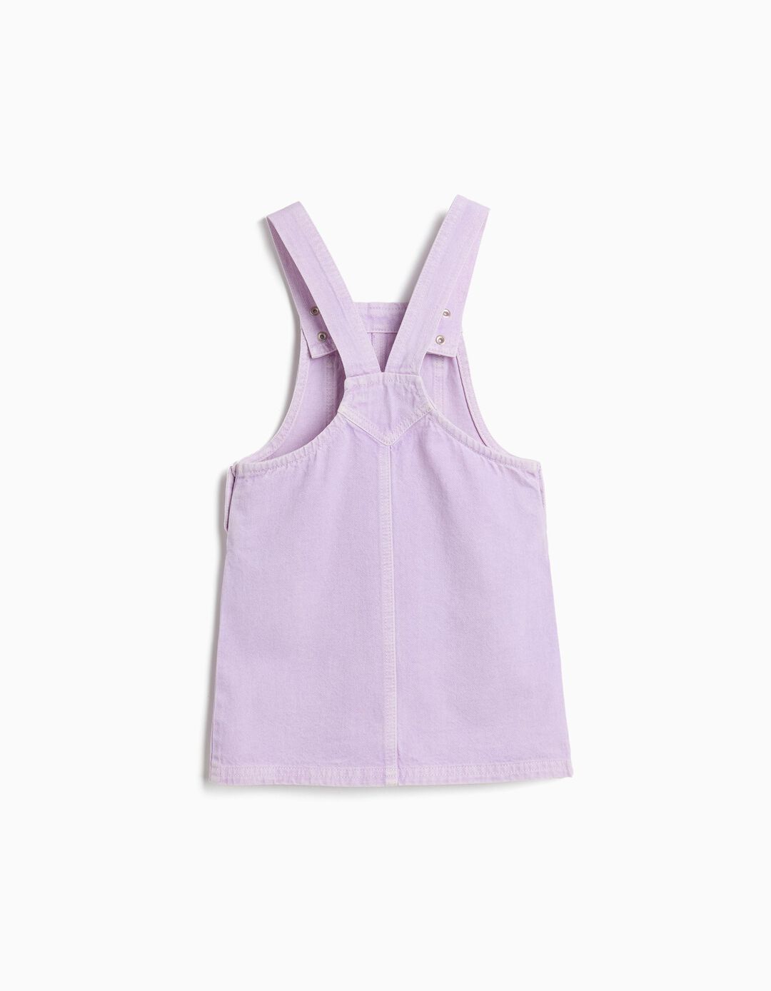 Saia Jardineira, Menina, Roxo Claro