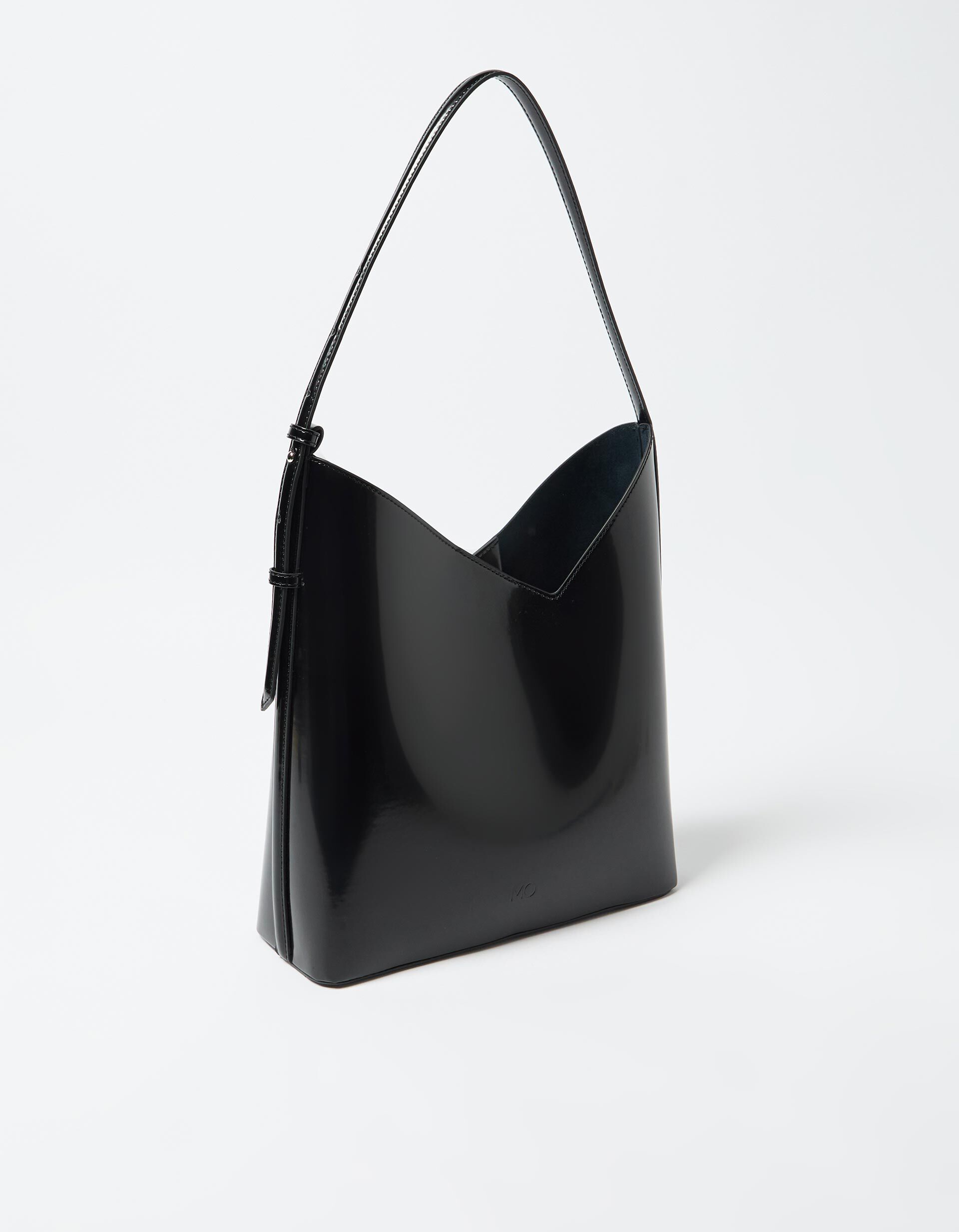 Comprar Online Mala Tiracolo Assim&eacute;trica, Mulher, Preto 