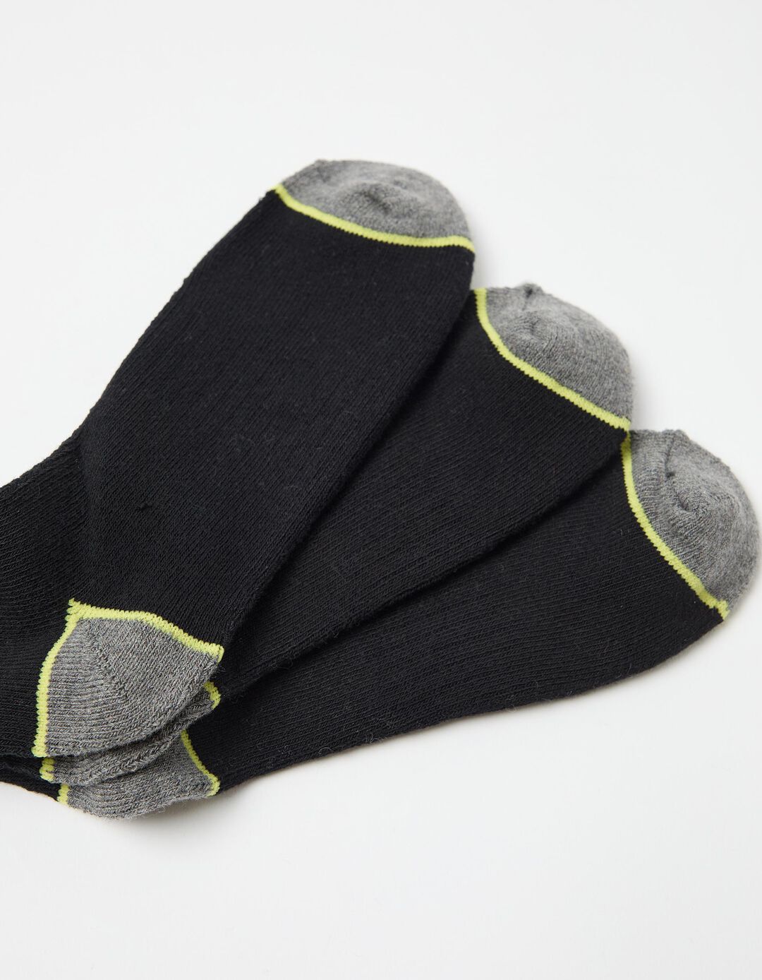 Pack 3 Pares de Meias, Homem, Preto