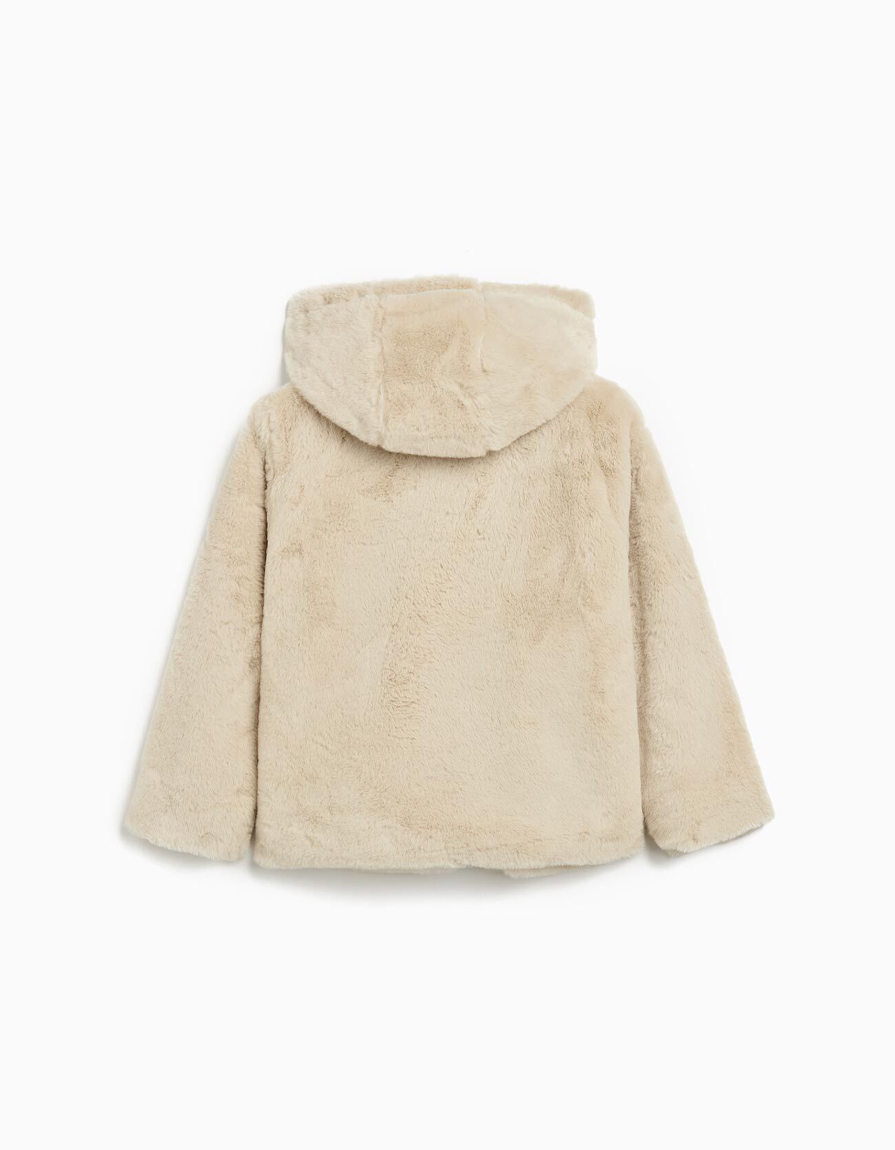 Comprar Online Casaco de Pelo Sint&eacute;tico, Menina, Cru