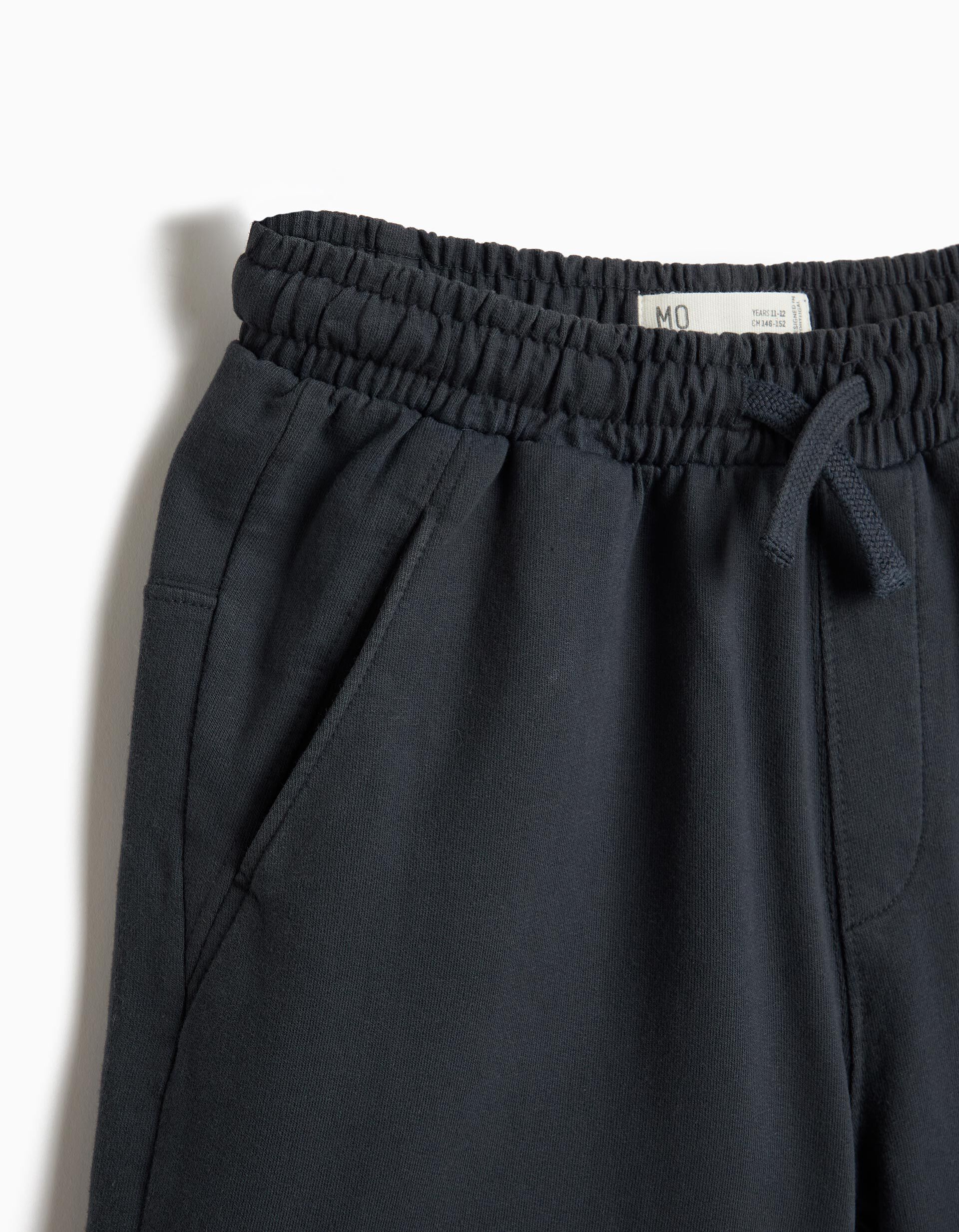 Comprar Online Cal&ccedil;&otilde;es De Felpa, Menino, Cinzento Escuro