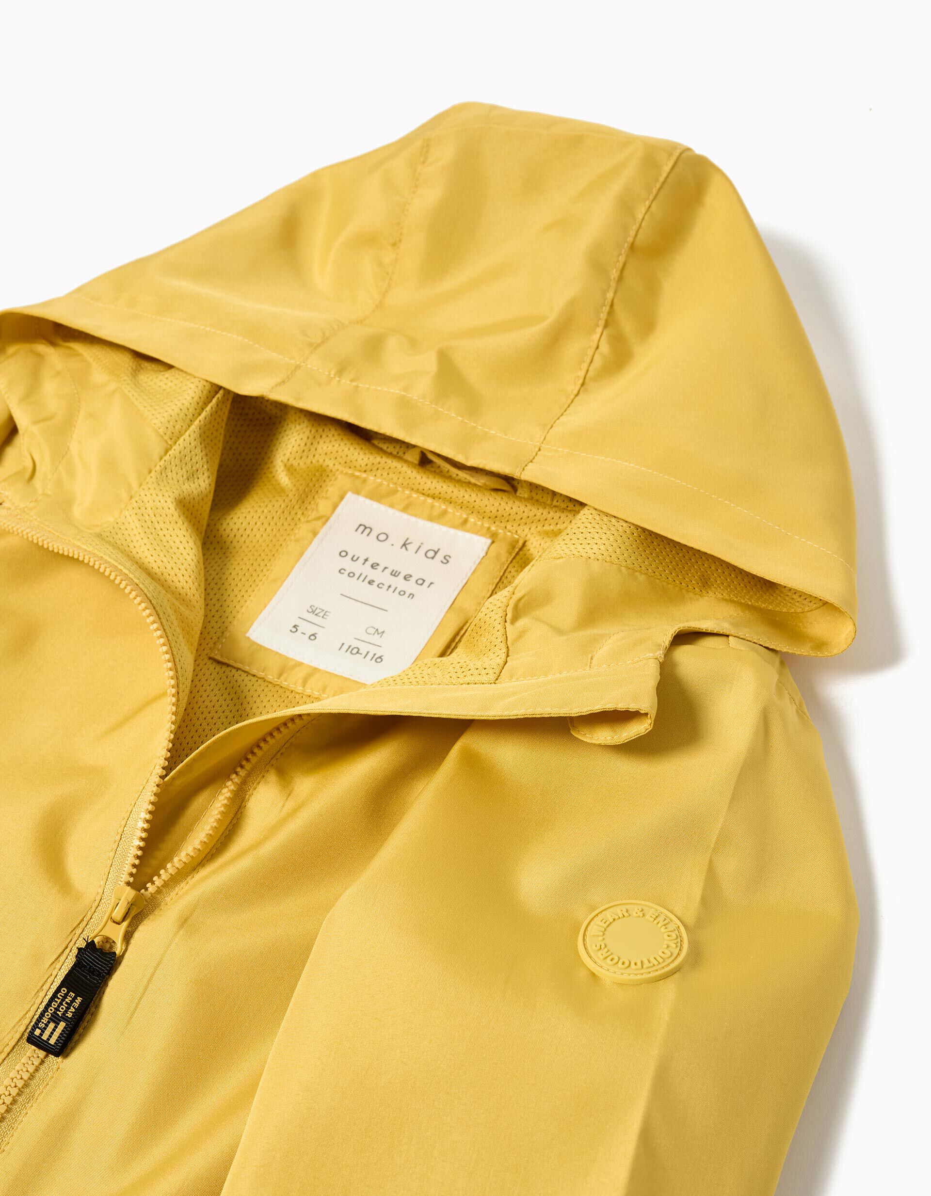 Comprar Online Parka com Capuz, Menino, Amarelo