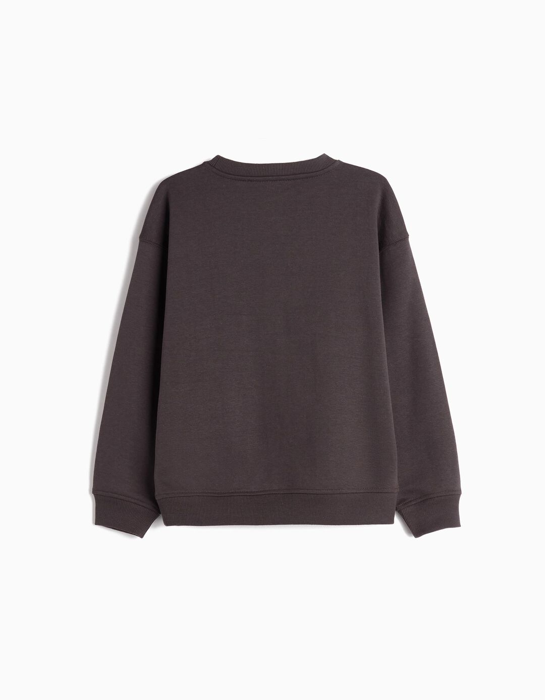 Sweatshirt de Felpa Estampado, Menino, Branco