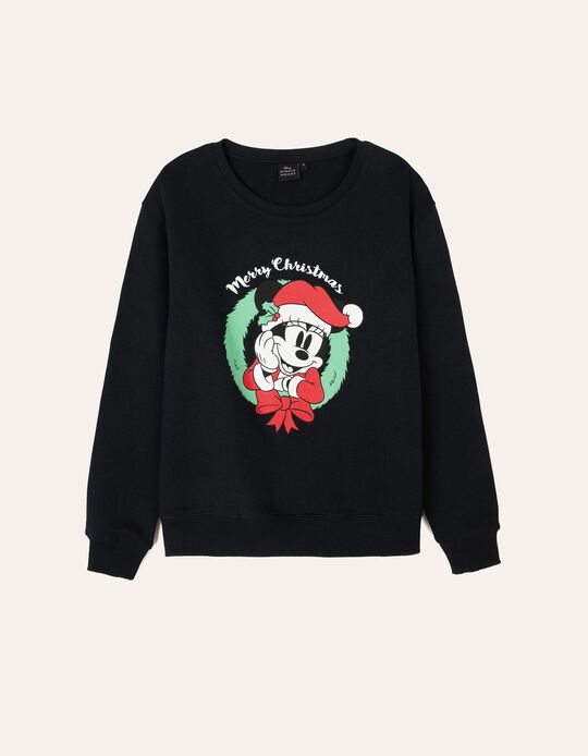 Sweatshirt natal&iacute;cia da Minnie