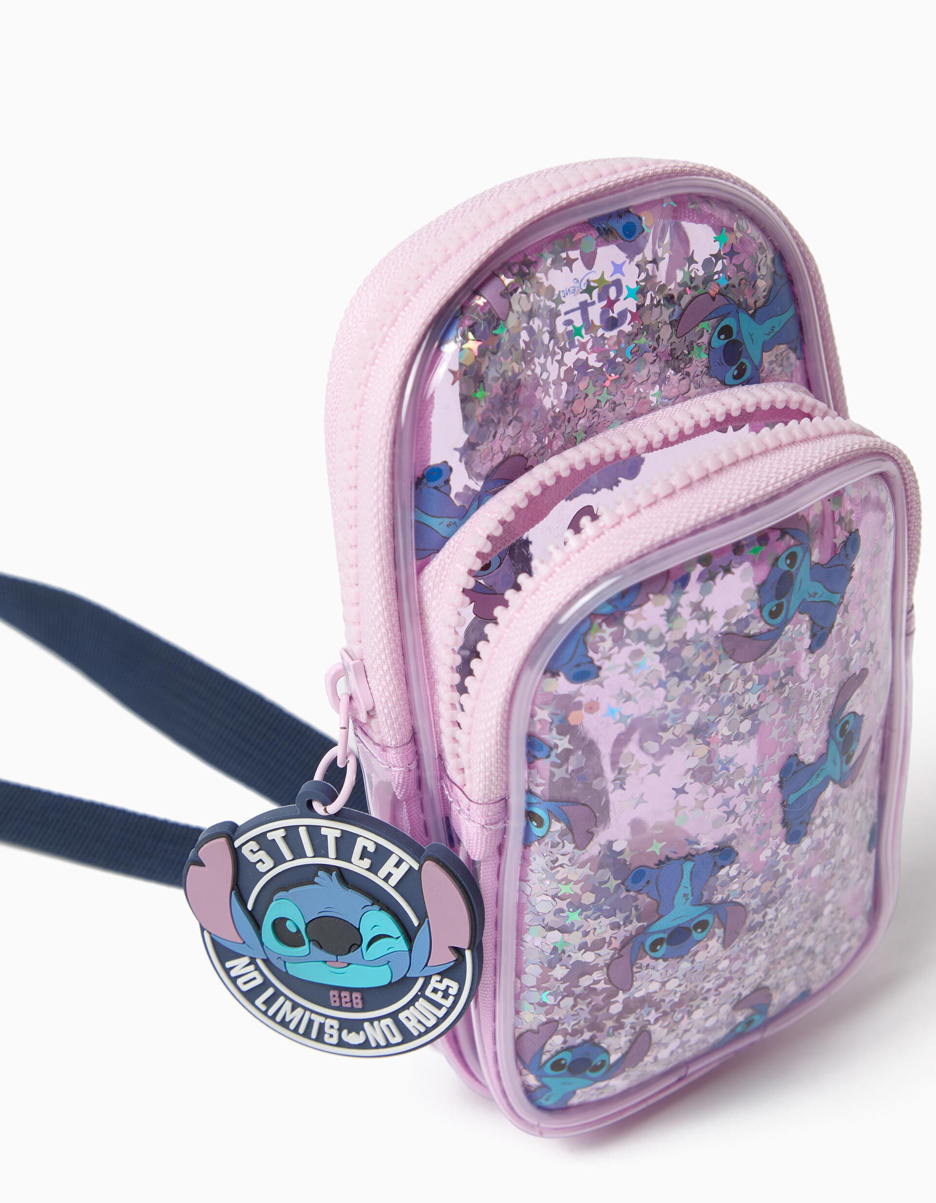 Comprar Online Bolsa De Telem&oacute;vel 'Stitch' &copy;Disney, Menina, Rosa