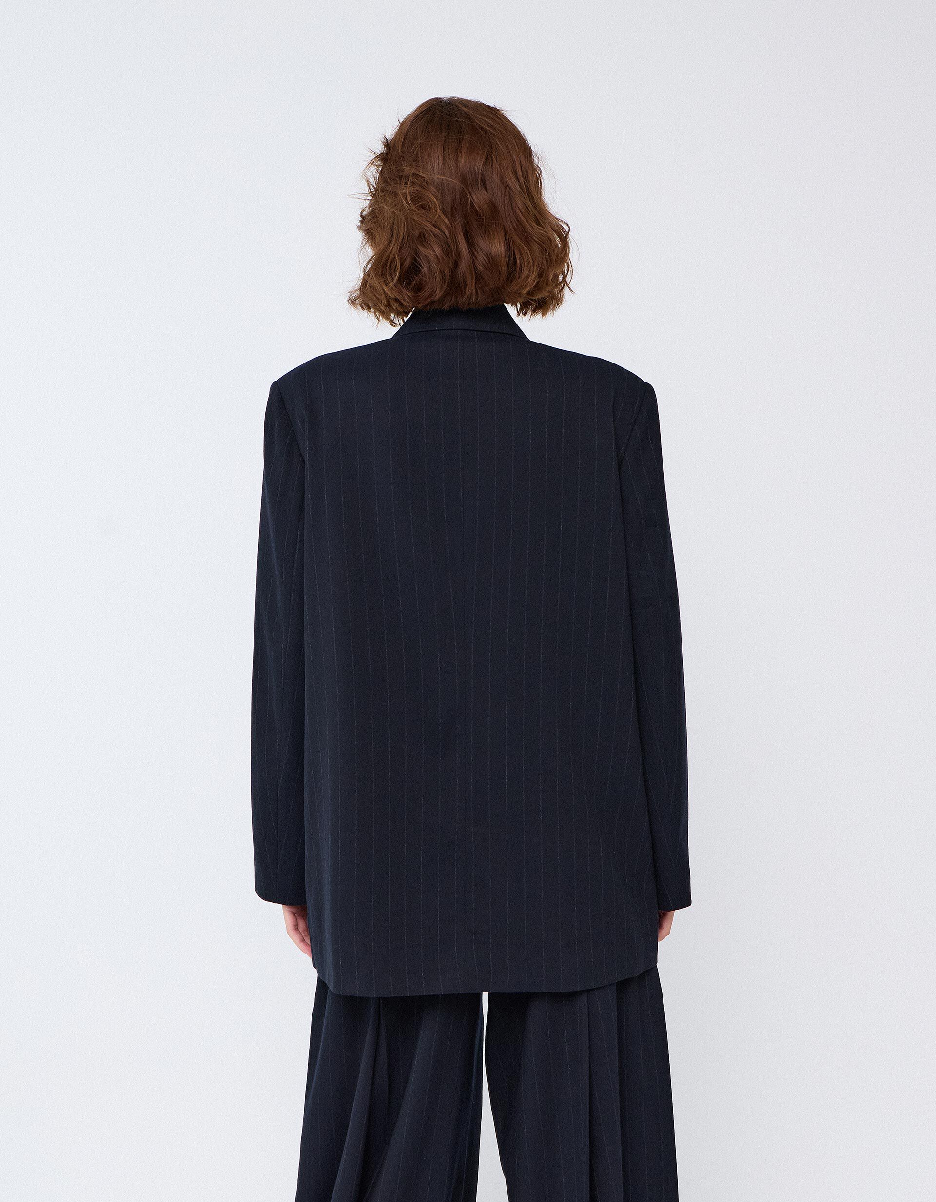 Comprar Online Blazer Oversize, Mulher, Azul Escuro
