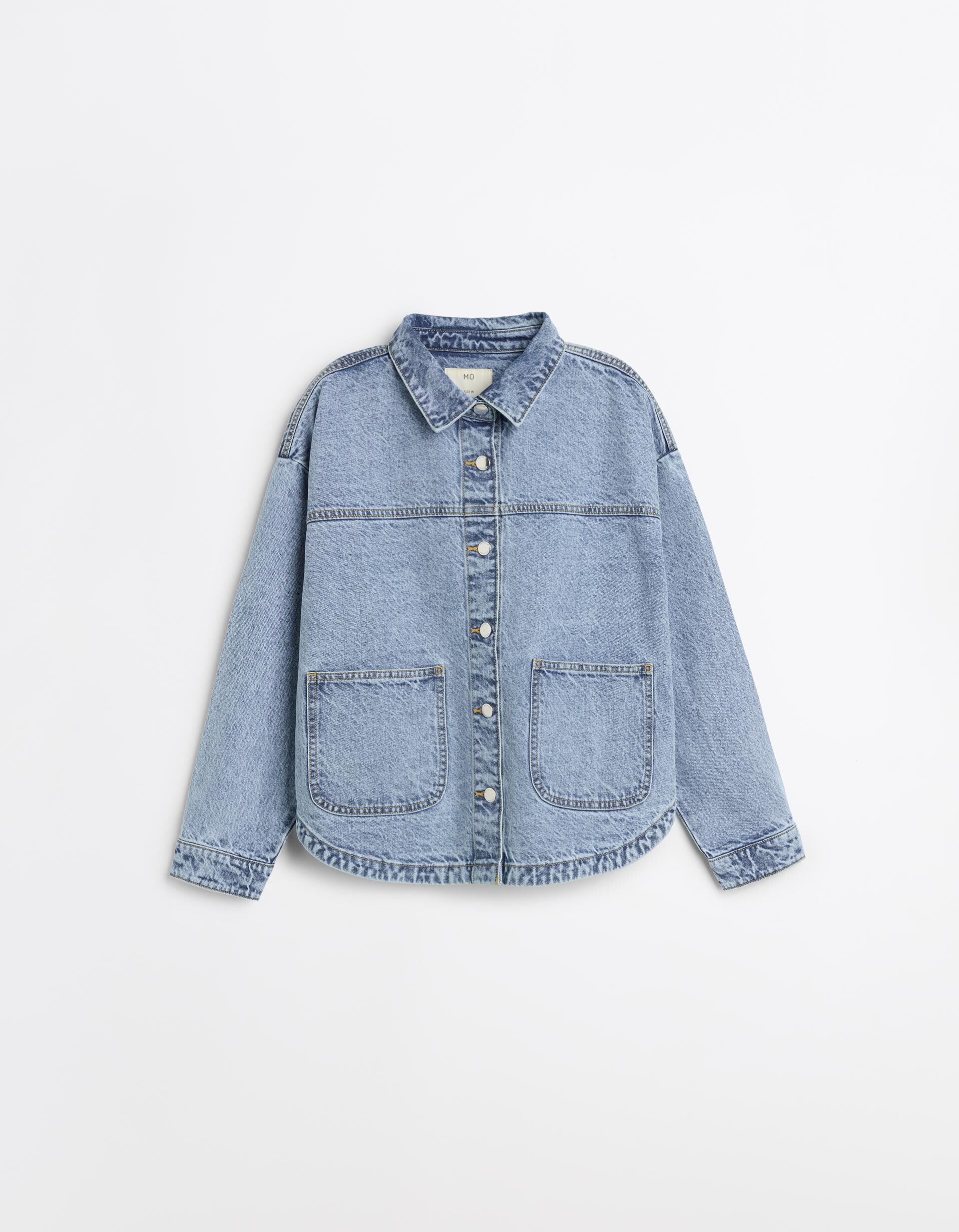 Comprar Online Sobrecamisa de Ganga, Mulher, Azul Claro