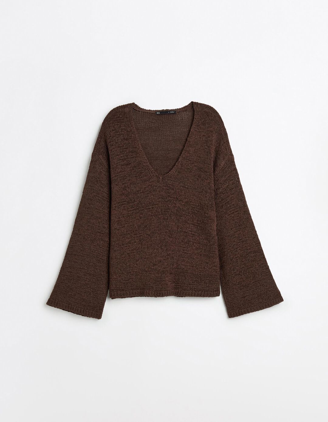 Camisola de Malha, Mulher, Castanho Escuro