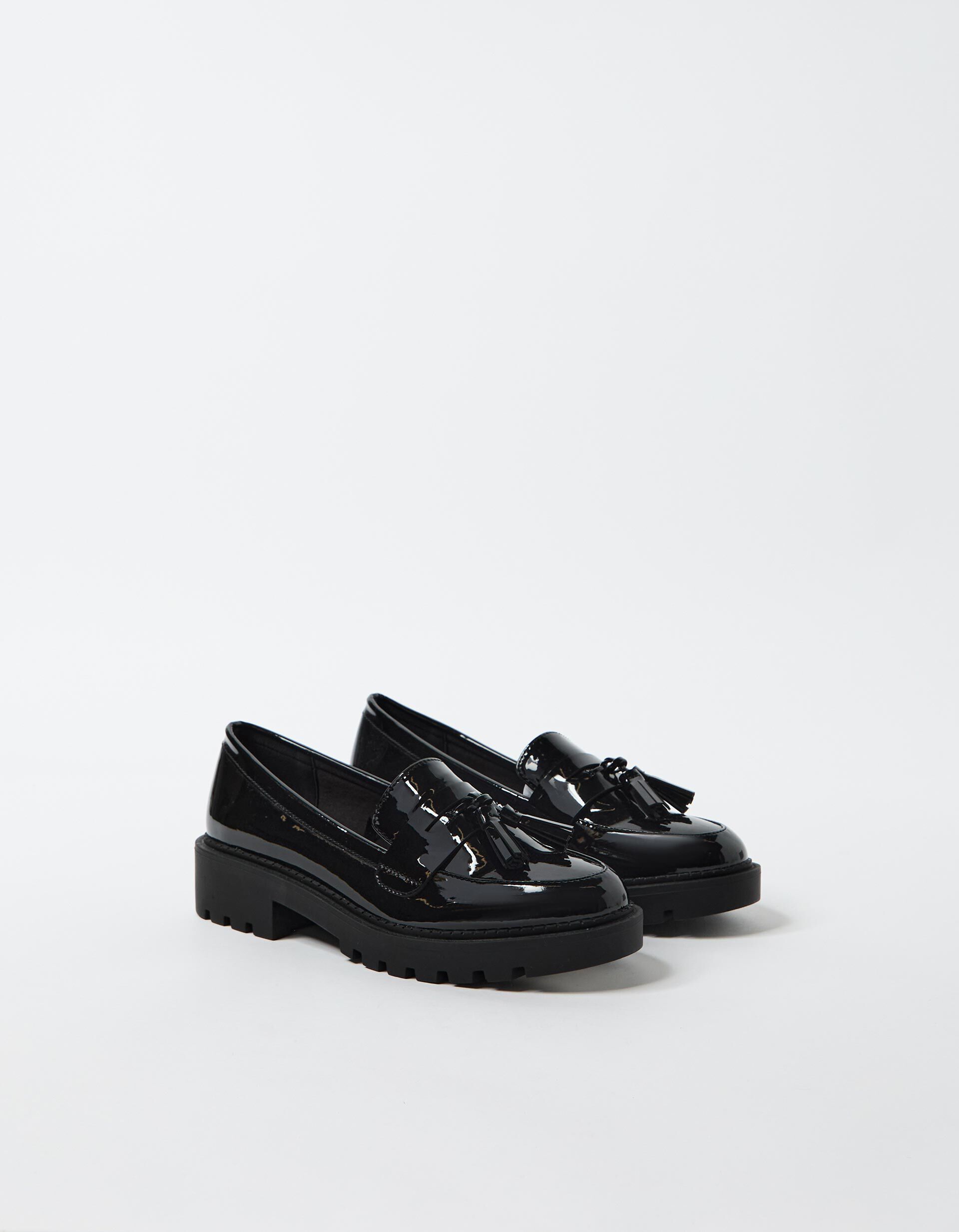 Comprar Online Mocassins Chunky, Mulher, Preto