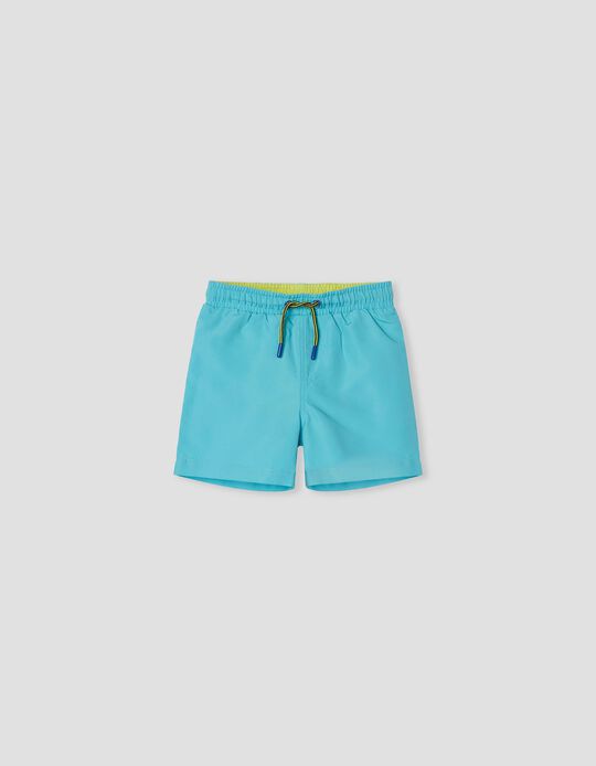 Swim Shorts, Boys, Light Blue