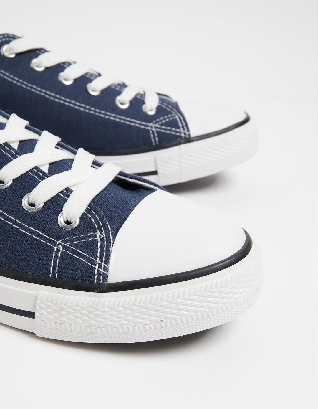 Canvas Sneakers, Men, Dark Blue