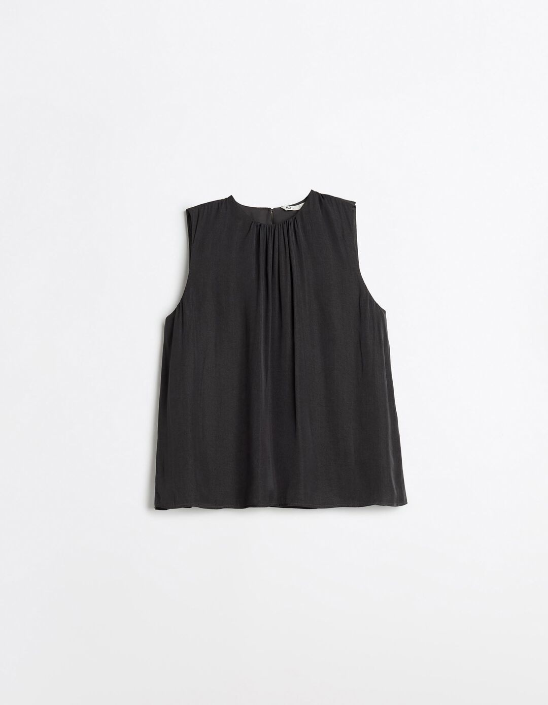Blusa, Mulher, Cinzento Escuro