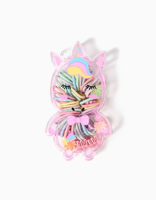 Comprar Online Pack Elásticos e Molas de Cabelo, Menina, Multicor 