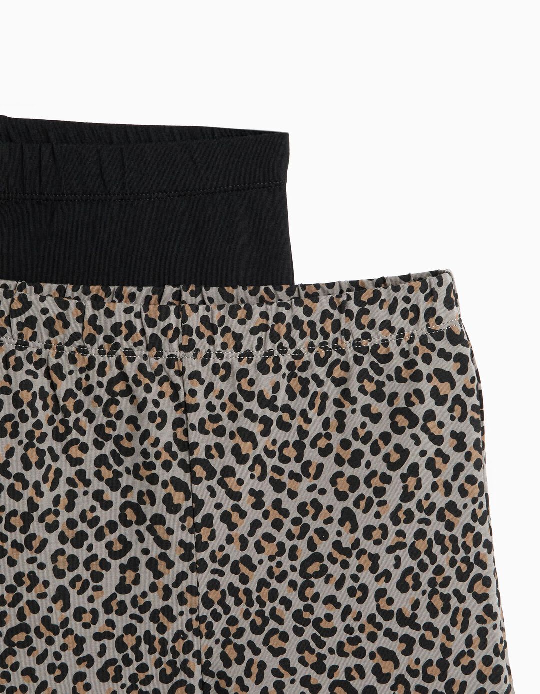 Pack 2 Leggings, Menina, Cinzento