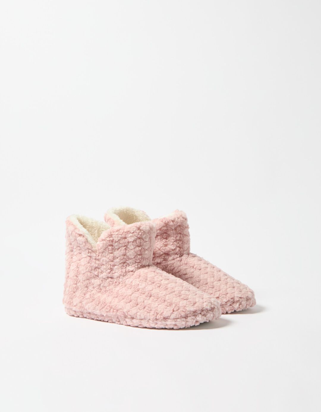 Pantufas de Bota, Mulher, Rosa