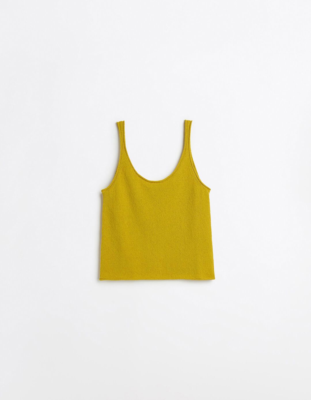 Top de Malha, Mulher, Amarelo