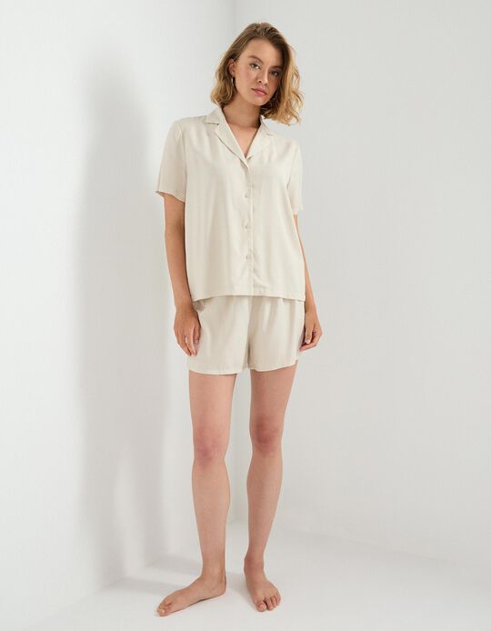 Comprar Online Pijama, Mulher, Bege Claro 