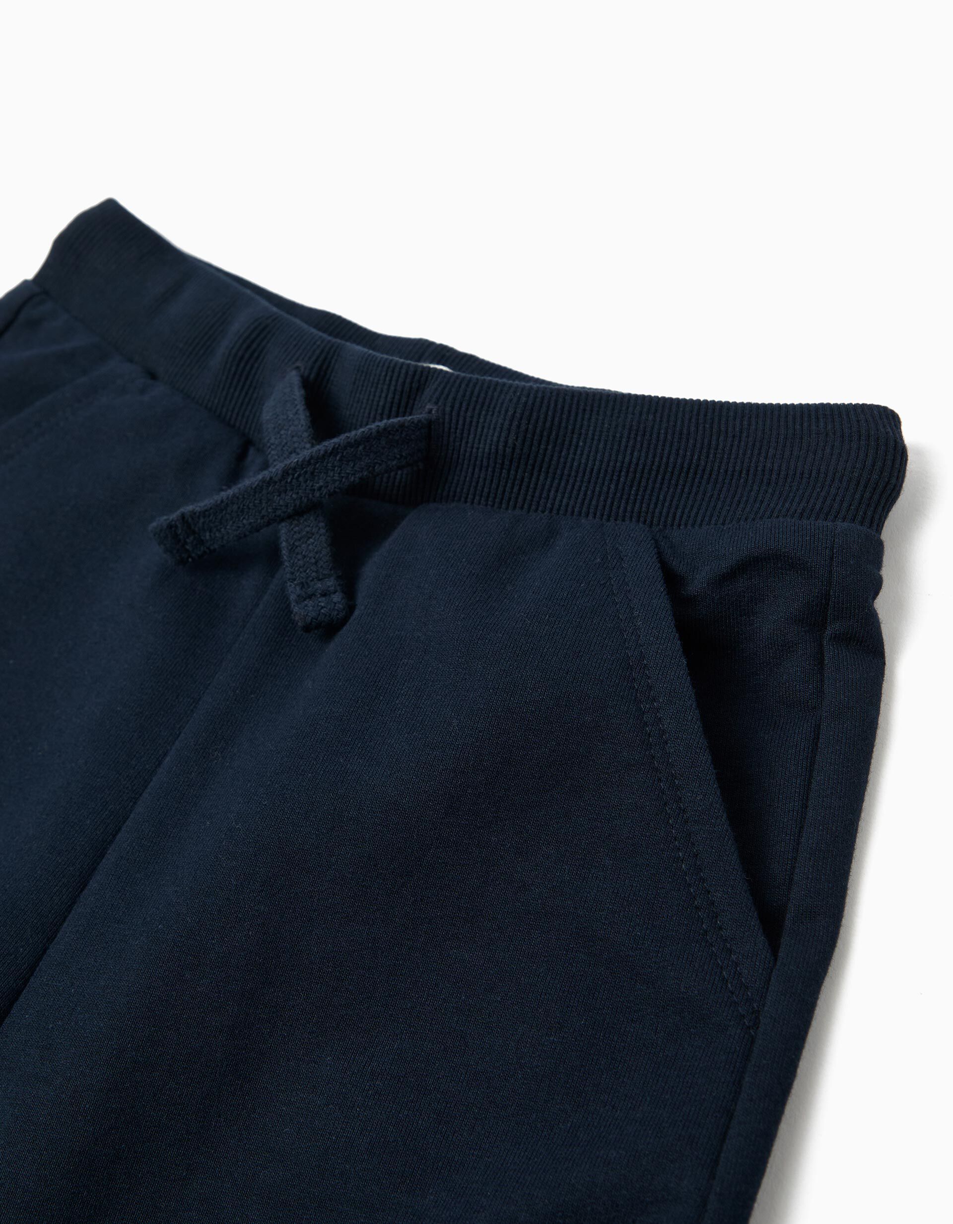 Comprar Online Cal&ccedil;&otilde;es de Felpa, Menino, Azul Escuro
