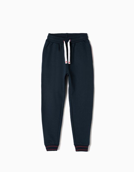 Joggers for Boys 'Mickey', Dark Blue