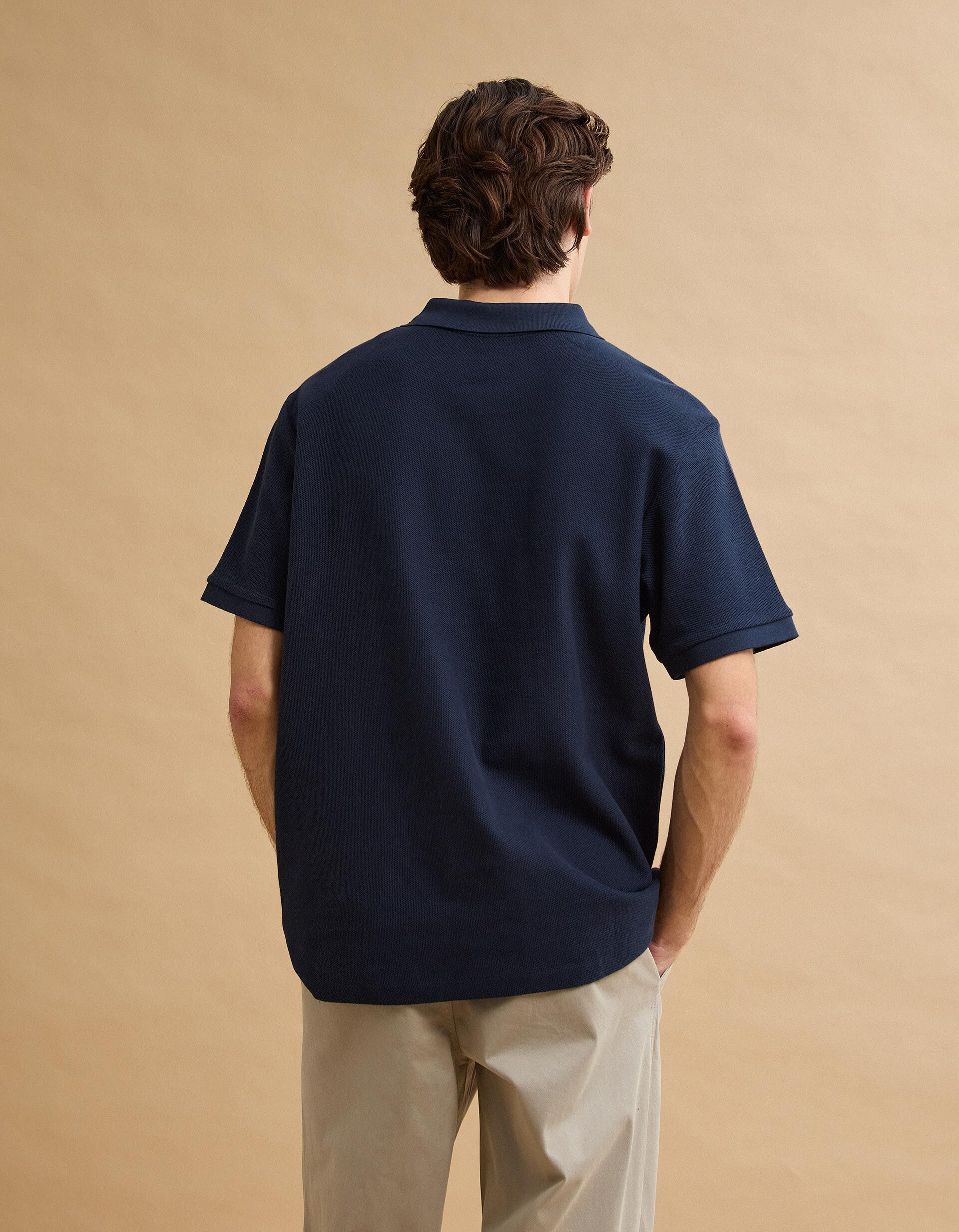 Comprar Online Polo com Fecho, Homem, Azul Escuro