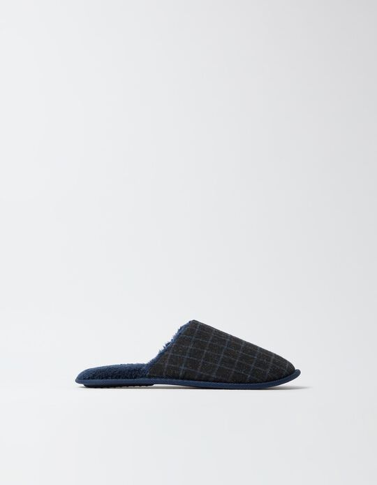 Comprar Online Chinelos De Quarto, Homem, Azul