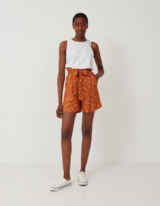 Shorts, Women, Brown