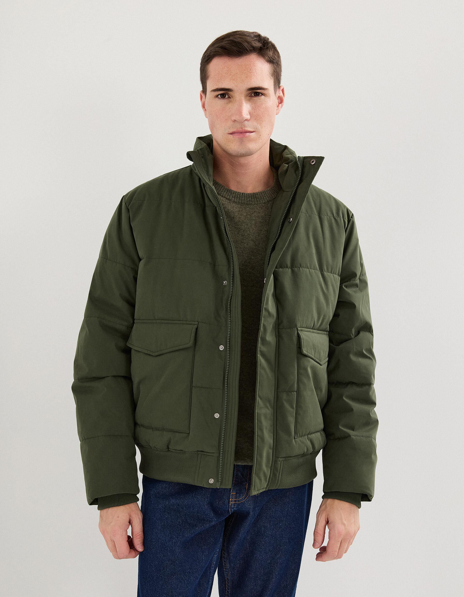 Comprar Online Casaco Acolchoado, Homem, Verde Escuro