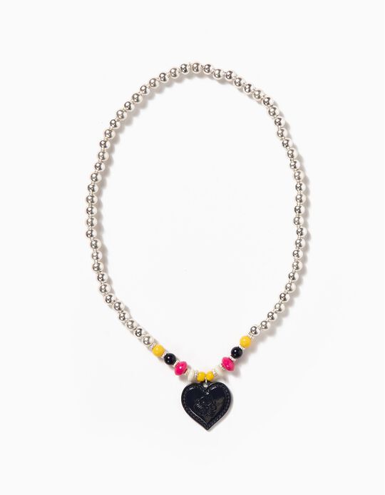 Silvery Chain with Heart