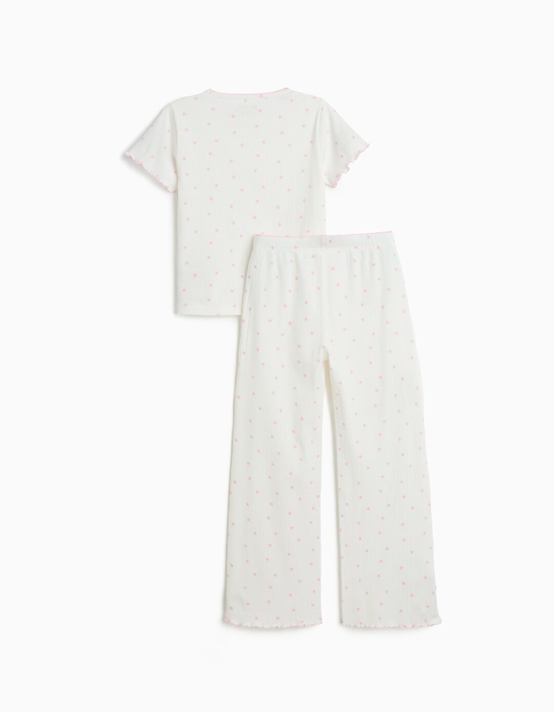 Pijama, Menina, Branco